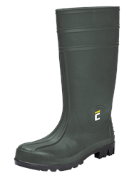 Boot S5 PVC w/safety green