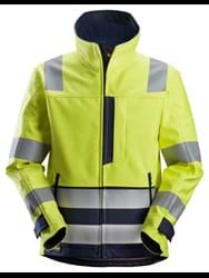 PW Softshell jacket, high visibility, Class 3