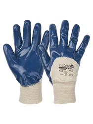 Fortuna Blue w/rib Gloves