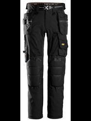 AW work trousers with stretch, Capsulized™ knee pads and holster pockets