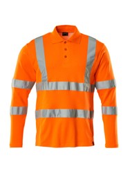 Poloshirt, langærmet