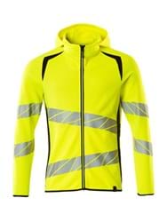 Hættetrøje med lynlås