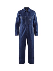 Boiler suit with knee pockets