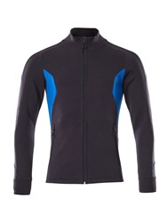 Sweatshirt med lynlås