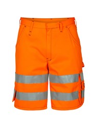 Safety EN ISO 20471 shorts, med lårlommer