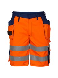 Safety EN ISO 20471 shorts med hængelommer, med hængelommer