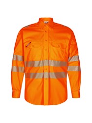 Safety EN ISO 20471 skjorte, med brystlomme
