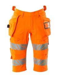 Shorts, lange med hængelommer