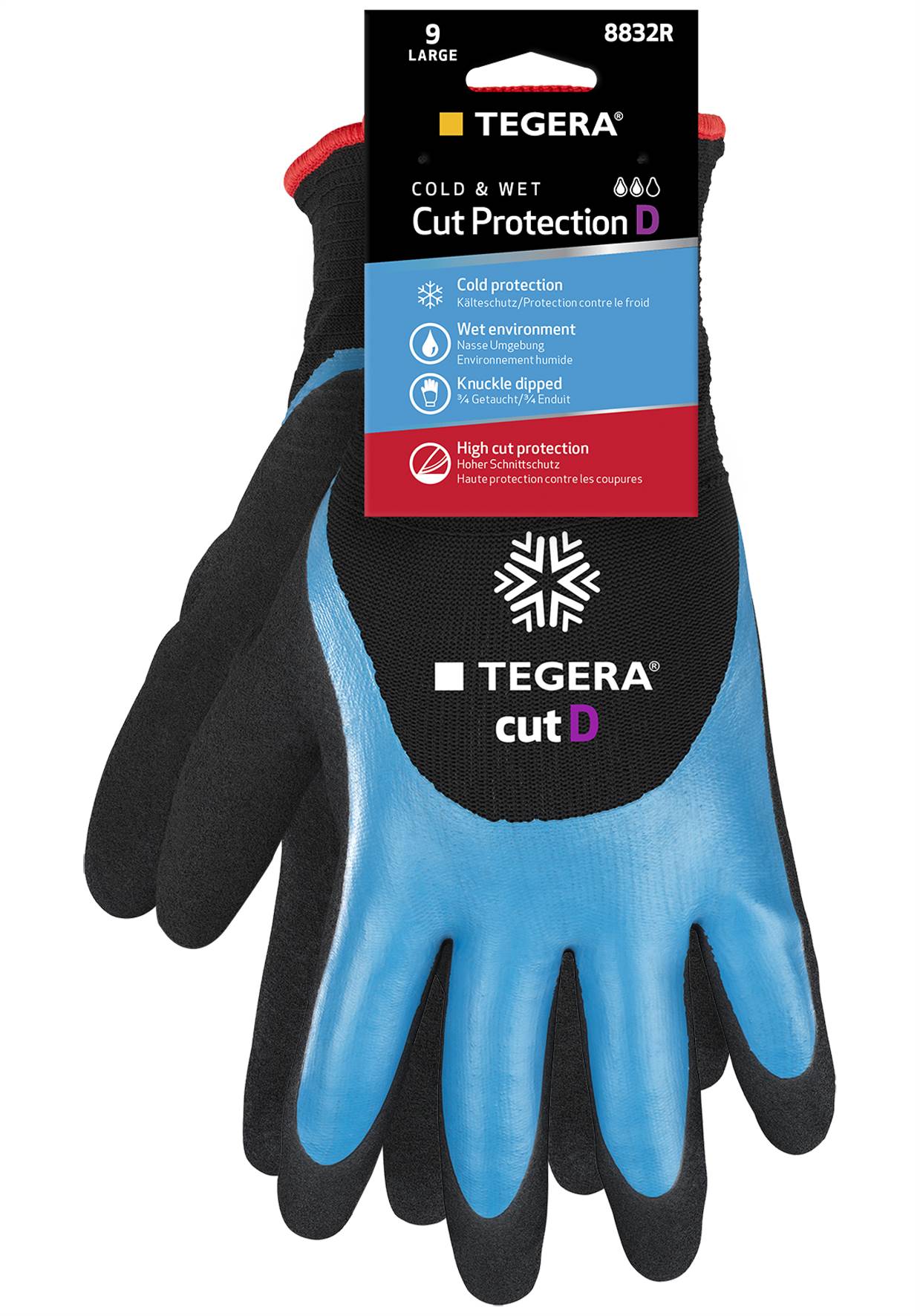 Syntetisk handske TEGERA® 8832R CRF