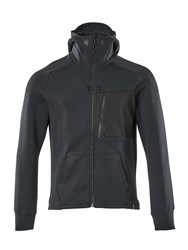 Hættetrøje med lynlås