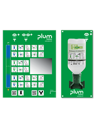 Plum Øjenskyllestation m/500 ml Plum Øjenskyl