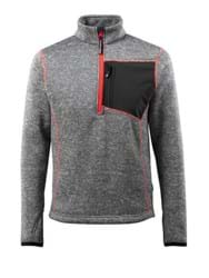 MASCOT® Reims Striktrøje med kort lynlås