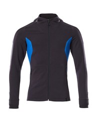 Hættetrøje med lynlås