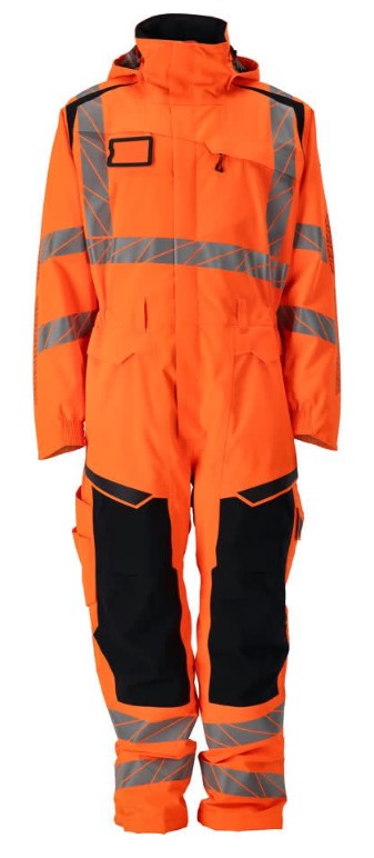 Vinterkedeldragt med knælommer